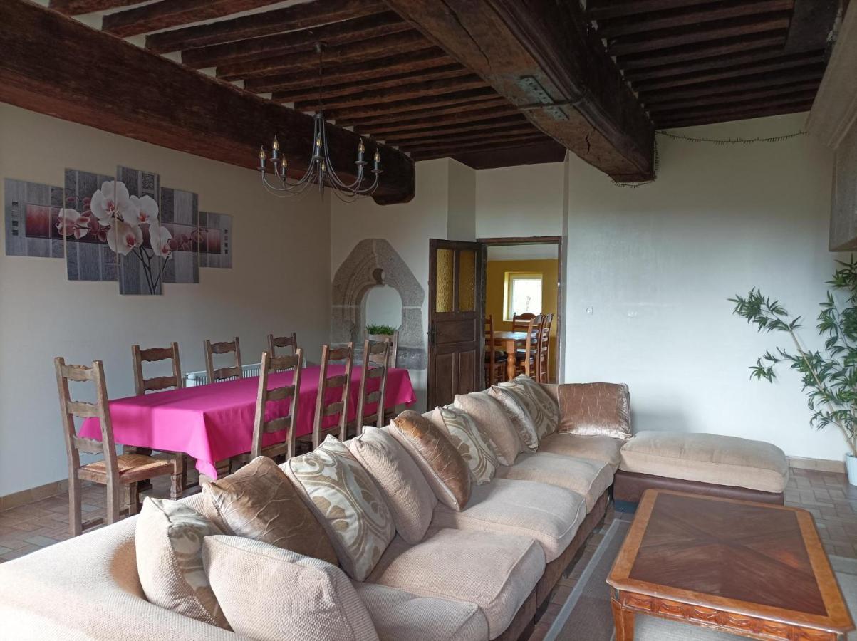 La Petellerie, Maison De Campagne Avec Piscine Pour Un Sejour Detente Moyon Exteriör bild